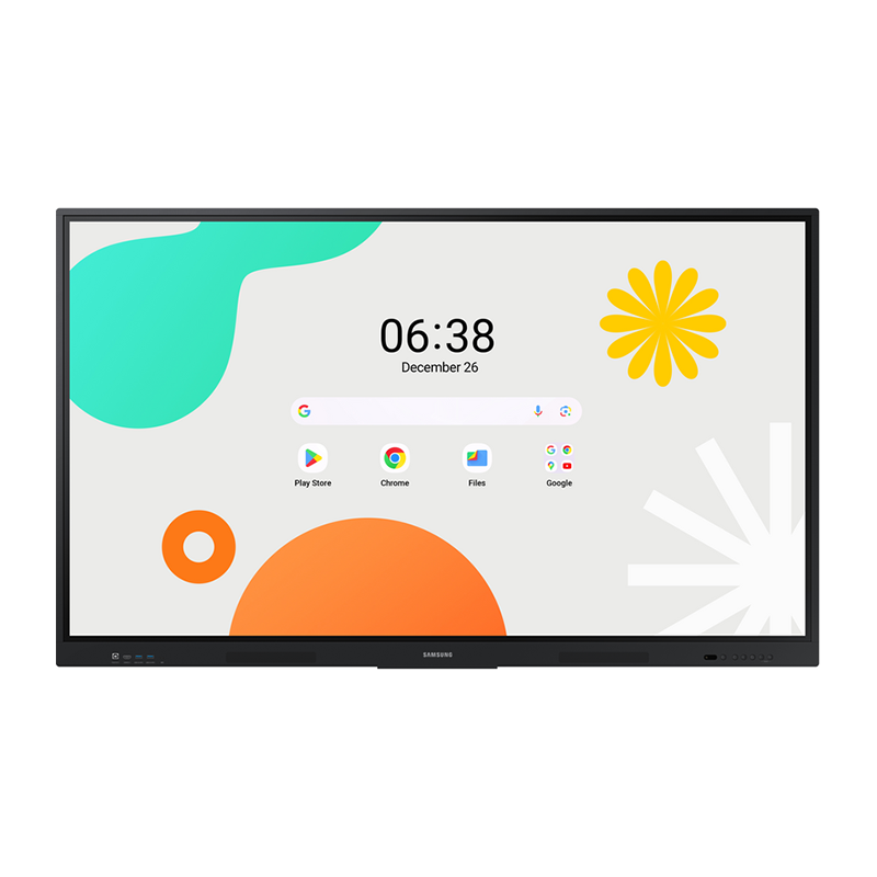 Інтерактивна панель Samsung WAF 75" (LH75WAFWLGCXEN), настінне кріплення